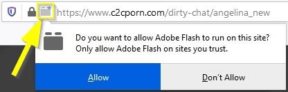 Enabling Flash player on Firefox
