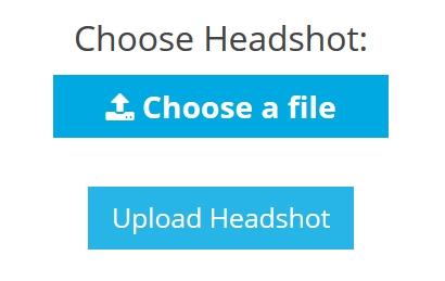 Upload your headshot